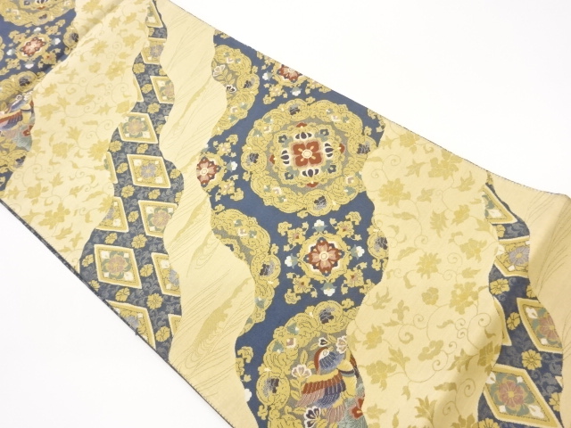 Japanese Kimono / Fukuro Obi Silk